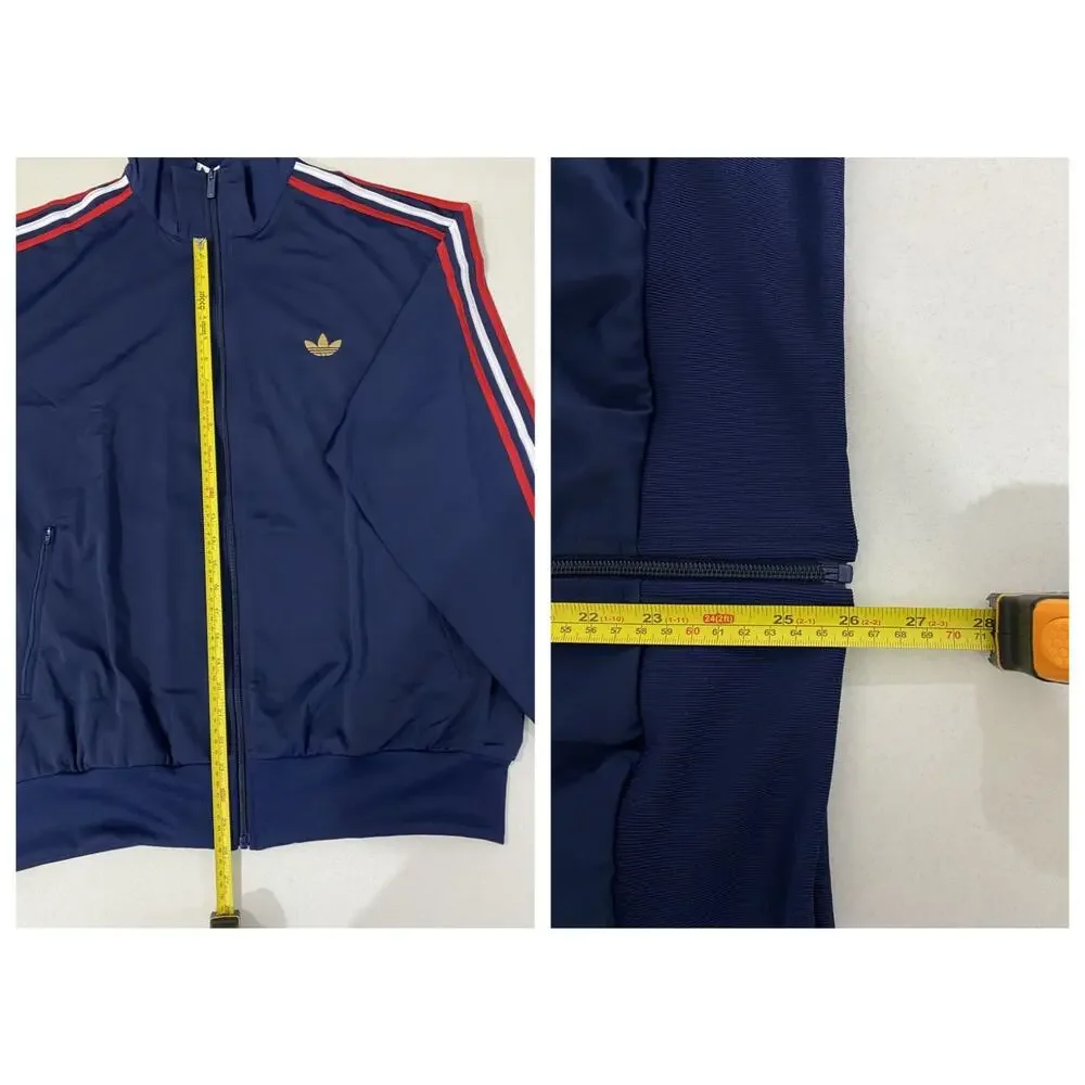 Adidas Originals Firebird Tracksuit Night Indigo Better Scarlet White Size XL